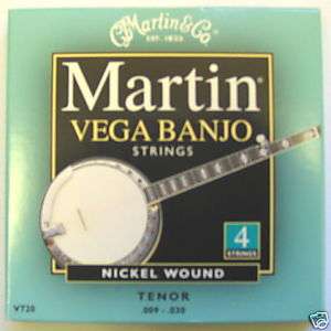TENOR BANJO STRINGS jazz Martin Vega 9 16 23 30 V720  