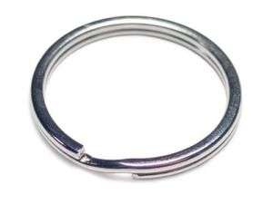 WHOLESALE LOT 150 KEY RINGS 24mm 1 Split Ring Silver  