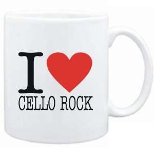  Mug White  I LOVE Cello Rock  Music: Sports & Outdoors