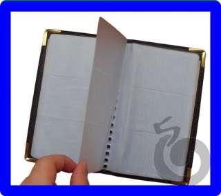 300 Cards Business Name Card Holder Case Book Brand New  