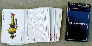 Eastern Airlines Playing Cards Bridge Size nr Mint  
