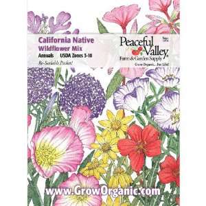  California Native Wildflower Mix Seed Pack: Patio, Lawn 