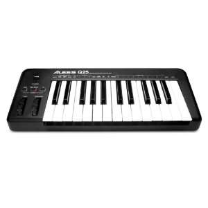   Alesis Q25 25 Note USB/MIDI Keyboard Controller Musical Instruments