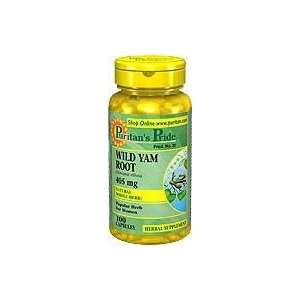  Wild Yam Root 405 mg 405 mg 100 Capsules Health 