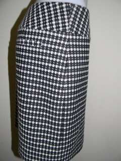 ANN TAYLOR LOFT▐ Black&Whiter Geometric Print Skirt Size 4P 