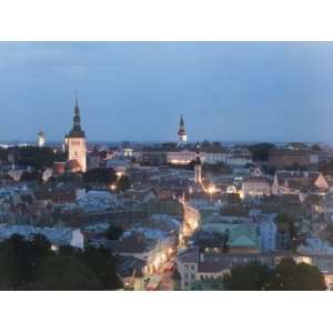  Skyline, Tallinn, Estonia, Baltic States, Europe Stretched 