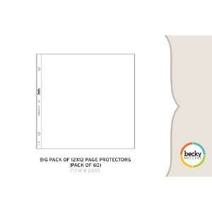    Big Pack of 12x12 Page Protectors (60 Pages) Arts, Crafts & Sewing
