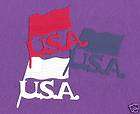 USA GIRL DIE CUTS (D1077) USA FLAG SCOOTER RAGGEDIE ANN  