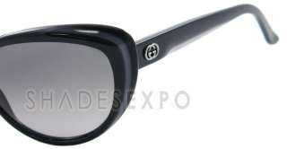 NEW Gucci Sunglasses GG 3510/S BLACK UXOEU GG3510 AUTH  