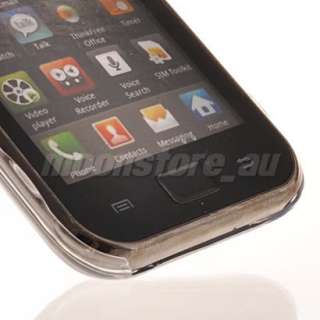 ALUMINUM METAL HARD PLASTIC PLATED CASE COVER FOR SAMSUNG I9000 GALAXY 