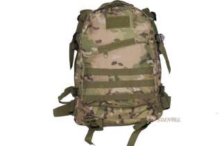   MILITARY COMBAT BACKPACK RUCKSACK HIKING CAMPING BAG CAMOUFLAGE 35L 3D