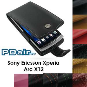 PDair Leather Case for Sony Ericsson Xperia Arc X12   Flip Type
