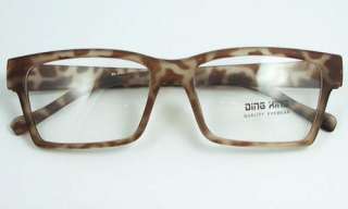 New Eyeglass Eyewear Wooden Lens Vintage Leopard Frame Spectacle 