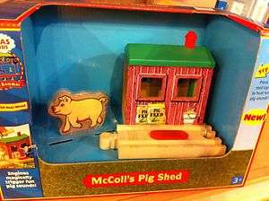   the Tank Engine Train Wooden Toy McColls Pig Shed LC99388 RARE  