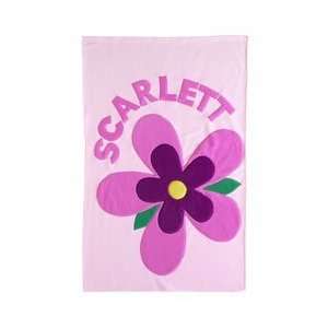  Personalized Bloom Flower Blanket: Baby