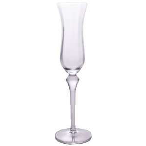  Cathy Optic Crystal Champagne Flute: Kitchen & Dining