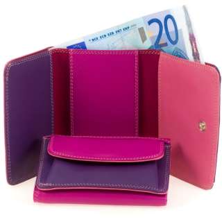 MYWALIT LEATHER SMALL TRIFOLD WALLET PURSE GIFT BOXED  