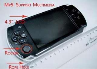  8GB 4.3inch MP4/MP5 GAME PLAYER WITH 1.3MP CAMERA  