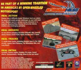 Newman Haas Racing PC CD open wheeled car race game!  