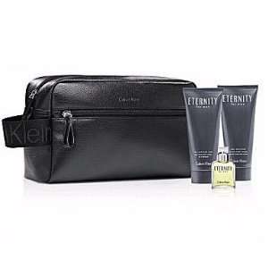   Men edt Shower Gel And After Shave Balm In A Toiletry Travel Bag Gift