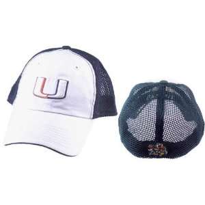   the World Miami Hurricanes Whitewall Mesh 1Fit Hat