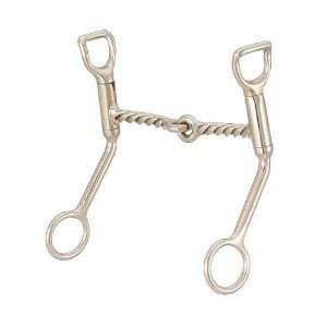   Twisted Wire Snaffle   Stainless Steel   5 Mouth