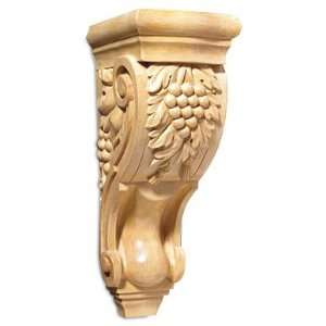  White River Large Grapevine Tassel Corbel, Maple Kitchen 