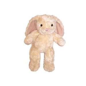 15 Inch Stuffed Animal Bunny with White T Shirt, Fluff to Stuff, and a 