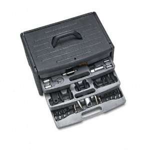  99 Piece tool kit in four drawer molded carrying case 