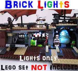 Lego LIGHTS Star Wars Jabba Sail Barge Palace 6210 4480  