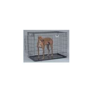   Cage Products 222 Fold Down Dog Crate  Black Small: Pet Supplies