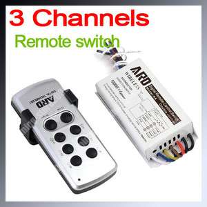 Channel Digital Wireless Remote Control Power Switch Home Lighting 