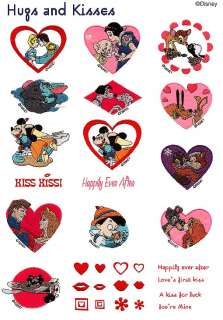 Brother Disney Hugs & Kisses Embroidery Memory Card New  