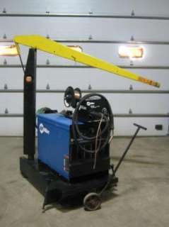 MILLER 452 DELTAWELD With wire feeder and 10 Tela boom  