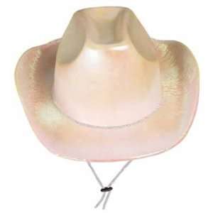  Beistle 60721 OP   Theatrical Cowboy Hat   Opalescent 