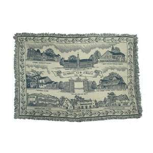    Historic Rumson New Jersey Afghan Throw Blanket: Home & Kitchen