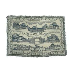    Historic Rumson New Jersey Afghan Throw Blanket