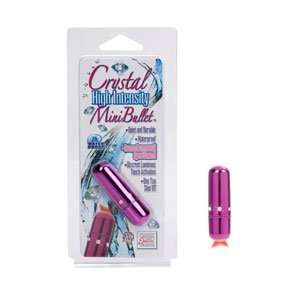  Crystal High Intensity Mini Vibrator (Pink): Health 