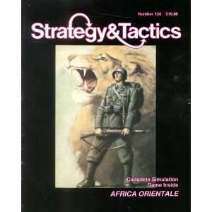 WWW Strategy & Tactics Magazine # 128, with Afrika Orientale Board 