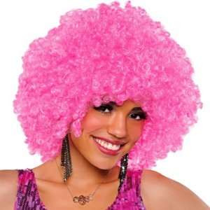 Runway Pink Afro Wig  Toys & Games