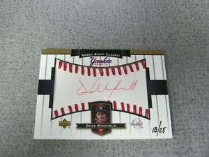 Dave Winfield Upper Deck Sweet Spot Red Auto NY Yankees  