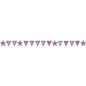  Cheerleader Party Banner Party Supply: Health & Personal 