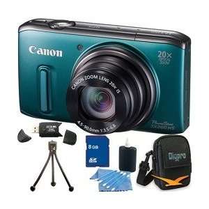  Canon PowerShot SX260 HS 12.1 MP CMOS Digital Camera with 20x 