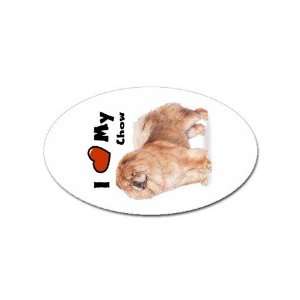  I Love My Chow Chow Sticker Decal: Arts, Crafts & Sewing
