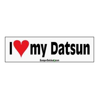 I Love My Datsun   stickers (Small 5 x 1.4 in 