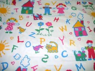   to Find Vintage 1993 Miramac GOOD MORNING twin flat sheet / Fabric