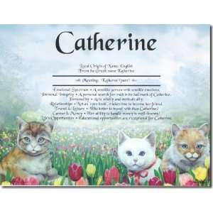  Personalized First Name Meaning Print   Cats Kittens: Home 
