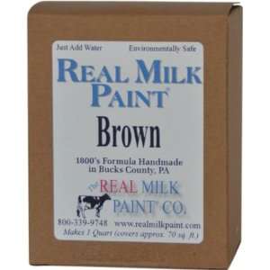  Real Milk Paint Brown   Quart