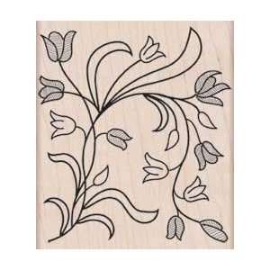  French Country Wood Mounted Rubber Stamp (K5165): Arts 