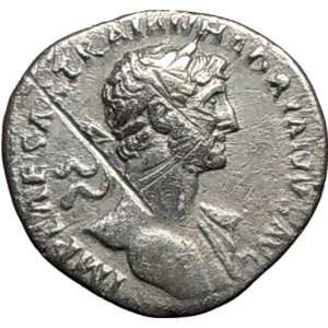   Ancient Roman Silver Coin Concordia Harmony Agreement 